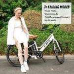 Axiniu 26'' Electric City Commuter E-Bike | Shimano 7-Speed