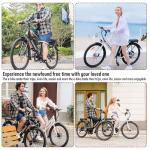 Axiniu 26'' Electric City Commuter E-Bike | Shimano 7-Speed