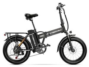 Powerful 1000W Folding Electric Bike for Adults