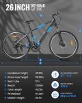 MULTIJOY EB262 High-Power Electric Mountain Bike