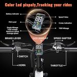 SASIKEIBIKE 1500W Folding Fat Tire Electric Bike