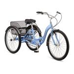 Schwinn Meridian 26-Inch Adult Tricycle with Basket