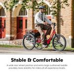 Schwinn Meridian 26-Inch Adult Tricycle with Basket