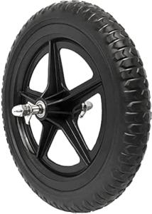 EIRONA 12 Inch Replacement Balance Bike Wheel, Black