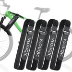 VLOUQIC Adjustable Bike Rack Straps - 4 Pack