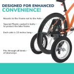 Moshay Adjustable Training Wheels for Adult Bikes
