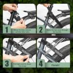 VLOUQIC Adjustable Bike Rack Straps - 4 Pack