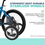 Moshay Adjustable Training Wheels for Adult Bikes