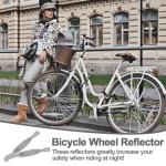 2 Pack Bike Spoke Reflectors for eBikes