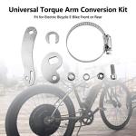 TIKSCIENCE Universal Torque Arm Conversion Kits for Electric Bicycle EBike Front or Rear Hub Motors 2 Sets, Electric Bicycle Maintenance Tool
