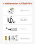 VEVOR 2000W Electric Brushless DC Motor Kit - 48V 4300rpm Motor with Upgraded Speed Controller and Throttle Grip Kit for Go Karts E-Bike Motorcycle Scooter DIY