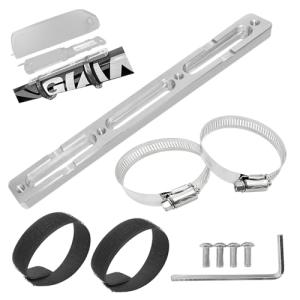 XIUWK E-Bike Battery Bracket for Battery Adapter Frame Mount,Aluminium Alloy Mount Plate for Hailong Batteries,Ebike Conversion Kit for Battery Adapter Frame Mount