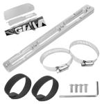 XIUWK E-Bike Battery Bracket for Battery Adapter Frame Mount,Aluminium Alloy Mount Plate for Hailong Batteries,Ebike Conversion Kit for Battery Adapter Frame Mount