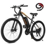 ACTBEST Apex Electric Bike for Adults, 27.5" Electric Mountain Bike with 21-Speed, Peak 1200W Motor 28MPH Top Speed, Max Range 55+ Miles, 499Wh Removable Battery E-Bike, Black
