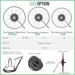 BAFANG 48V 750W Rear Hub Motor Kit with Battery&Display Options - G0900 Ebike Conversion Kit for 26"/27.5"/700C (29er Compatible) Rear Wheel Electric Bike Conversion kit for Mountain/City Bikes