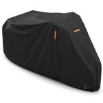 AKEfit Adult Tricycle Cover Electric Tricycle Covers, Bike Covers Outdoor Storage Waterproof, Dustproof Bicycle Cover, Windproof Recumbent Trike Cover Black
