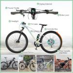 BAFANG 48V 750W Rear Hub Motor Kit with Battery&Display Options - G0900 Ebike Conversion Kit for 26"/27.5"/700C (29er Compatible) Rear Wheel Electric Bike Conversion kit for Mountain/City Bikes