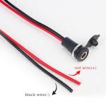SaiDian 1Set Charging Wire 2.1mm DC Connector for 36V 48V 60V Electric Ebike Battery