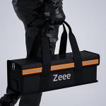 Zeee Lipo Safe Ebike Battery Fireproof Charging Bag Explosionproof Lipo Battery Bag Large Capacity for Storage Charging (19.3 * 5.9 * 5.9in)