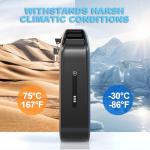 H HAILONG Ebike Battery 52v 20ah Lithium Li-ion Battery Pack for 250W-1800W Electric Bicycles Motor with 58.8V 4Ah 3-Pin XLR Charger 40Amp BMS USB Charge Port and Battery Lock(52v 20Ah)