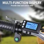 NAKTO 22" City Electric Bike 1000W Peak Eletric Bicycle for Adluts Up to 48 Miles with 36V Removable Lthium Battery, Sporting City Ebike for Commuting, White, UL 2849 Certified