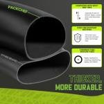 PAKCHEF 20x4.0 Fat Tire Tube - Heavy Duty 20x3.5/4.0 Bike Inner Tube Schrader Valve - 20 Inch Bike Inner Tube for E-Bike Electric Bicycle (2 Pack)