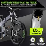 PAKCHEF 20x4.0 Fat Tire Tube - Heavy Duty 20x3.5/4.0 Bike Inner Tube Schrader Valve - 20 Inch Bike Inner Tube for E-Bike Electric Bicycle (2 Pack)