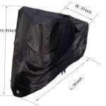 Adult Tricycle Cover,Outdoor Waterproof 210D Oxford Recumbent Bike Covers for 3 Wheel Bike ,Dustproof Electric Trike Bicycle