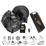 BAFANG M325 M625 Mid Drive Kit : 48V/52V 500W 750W 1000W Ebike Conversion Kit with Battery & Ebike Display, 8fun New G321 Ebike Kit for Mountain Bikes Road City Bicycle (68-73mm Bottom Bracket)