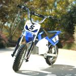 Razor MX350 Dirt Rocket Electric Motocross Bike, Blue, 10-12 inches