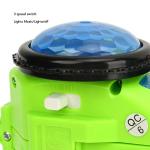 VGEBY Baby Electric Tricycle Toy, Interactive Toy with Music Light Rotating Stunt Cool Sound Rotating Light Universal Wheels Cartoon Stunt Vehicle Toy for Boys and Girls