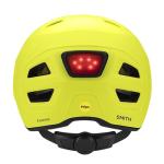 SMITH Express Cycling Helmet – Adult Road Bike Helmet with MIPS Technology – Lightweight Impact Protection for Men & Women – Removable Visor + Integrated Rear Light – Matte Neon Yellow Viz, Medium