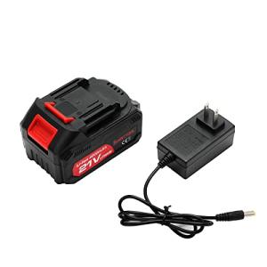 SHINTYOOL 21v Lithium Battery - 4.0 Ah Battery with Charger Adapter Led Indicator Compatible with Leaf Blower