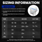 ILM Bike Helmet Adult Bicycle Ski Snowboard Helmet for Men Women with Removable Visor Earmuffs ASTM CPSC and CE Z102 (L, Matte Black)