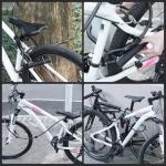 Sportneer Bike U Lock - 18mm Shackle Heavy Duty Bike Lock with 6ft Security Cable - Bicycle U-Locks with Sturdy Mounting Bracket for Road, Mountain, Electric and Folding Bike, Size 9.85''x6.3''