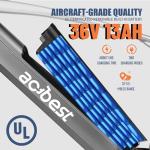 ACTBEST Core Electric Bike for Adults - Peak 1000W Brushless Motor Ebike, 468&500Wh Removable Built in Battery 26&27.5X2.1 Tire Step Over Bicycle with 7 Speed, Commute E Bikes Grey E Bikes
