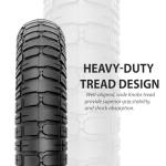 MOHEGIA Ebike Fat Replacement Tire: 20x4.0 Inch E-Bike Mountain Bicycle Tire,High-Performance Puncture-Resistant and All-Terrain Folding Electric MTB Tire