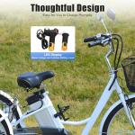 26 Inch Electric Tricycle Conversion Set - 750W Brushless Motor Kit with Controller, One-Way Clutch & LED Display - Converts Manual Trikes to Electric