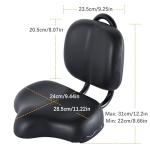 TopMate Adjustable Oversized Comfort Tricycle Seat, Removable Comfortable Electric Bicycle Saddle （Compatible only with TopMate ES30/ES31/ES32/ES33/ES35 Models）