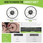 BAFANG 48V1000W Rear Hub Motor:Electric Bike Conversion Kit for 20"/26" Fat Tire Bikes, Ebike Kit with PAS Sensor, Optional Digital Display & Battery - Suit for for 175mm Dropout Size Snow/Beach Bike