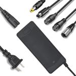 Electric Bike Charger 48V, 54.6V 2A Charger (5 Plugs) Fast Universal for 48V Lithium Battery, Compatible with Ebike, One Wheel, Electric Bicycle, Scooter, Rad Power Bike