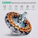 Electric Bicycle Wheel Kit 26" E-Bike Wheel Conversion Kit, 48V 1500W E-Bike Powerful Hub Motor Kit with S866 LCD Display Waterproof Assembly Motor Kit (1500W Rear, 26")