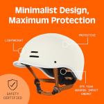 Retrospec Remi Adult Bike Helmet for Men & Women - Bicycle Helmet for Commuting, Road Biking, Skating with Adjustable Ergo Knob Dial