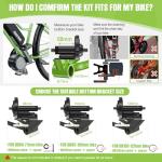 BAFANG Mid Drive Motor Kit - 750W/1000W/500W Ebike Conversion Kit for Mountain/Road/City Bikes, Upgraded BBS02B BBS-HD CAN Bus System with Digital Display &Ebike Battery (Fits 68-73mm/100mm/120mm BB)