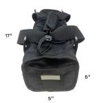 Battery Rack and Carry Bag for Ebike - Flame Resistant Material - Take an battery extra for your ride and storage. Made with flame resistant inner liner and foam liner for protection of battery.