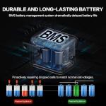 ASHOMELI 1000W Electric Cargo Tricycle Truck Simple Tricycle,60-70Km 60V 45Ah Large Capacity Battery,Load Capacity 1100Lbs