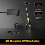 Carsty 42V Electric Scooter Charger UL Certified for 36V Lithium Battery 5 Plugs, Compatible with Gotrax, Jetson, Razor, Voyage, ninebot,Swagtron,Bird,Segway Electric Bike Scooters Ebikes