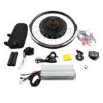 Bepritm Wheel E-Bike Conversion Kit, 20" Wheel E-Bike Hub Motor Kit with 30A Controller & LED Display & Waterproof Wiring, Electric Bike Conversion Kits for Most Bicycles