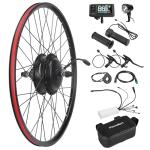 26 inch/700C Rear Wheel Ebike Conversion Kit – 48V 1000W Motor, 80 N.m Torque, Max Speed 28 MPH, O.L.D 140 mm
