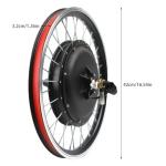 Bepritm Wheel E-Bike Conversion Kit, 20" Wheel E-Bike Hub Motor Kit with 30A Controller & LED Display & Waterproof Wiring, Electric Bike Conversion Kits for Most Bicycles